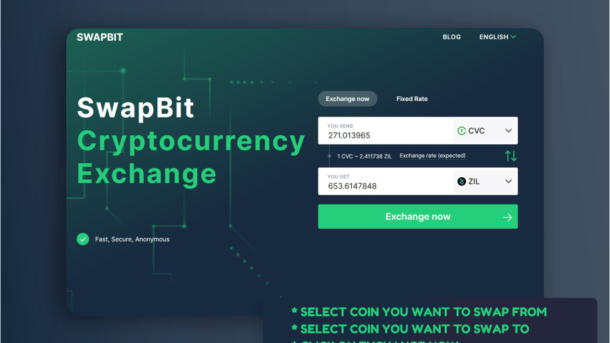 Swapbit home page
